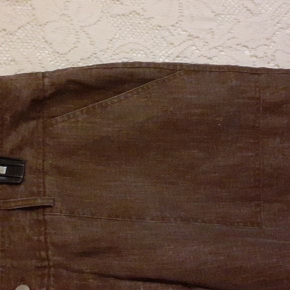 Linen Shorts 18W - Picture 7 of 10